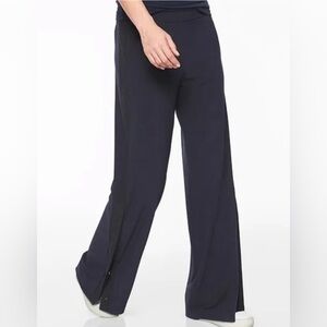 Athleta Gramercy Track Trouser Black Size 6T Tall Travel Work Pants